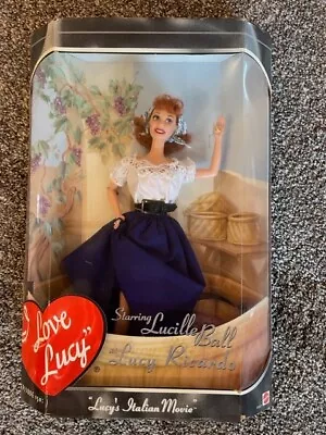 1999 Mattel I Love Lucy Episode 150 Lucy's Italian Movie Collector Barbie Doll 2 • $29