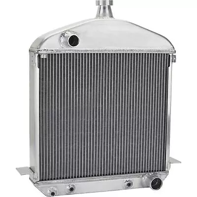 Speedway 1917-1923 T-Bucket Buffed Aluminum Radiator-Fits Chevy Outlets • $261.99