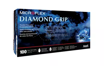100PK Microflex Powder-Free Mechanics Laboratory Examination Latex Glove X-Large • $12.80