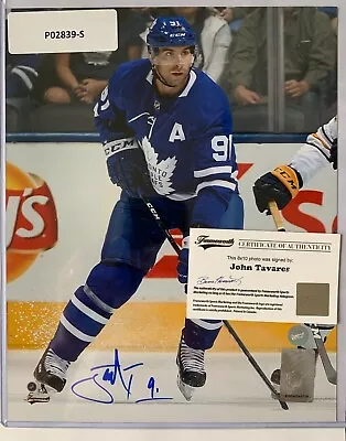JOHN TAVARES Signed 8x10 Photo Authenticated Toronto Maple Leafs • $44.15