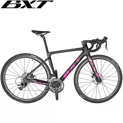 700C Carbon Road Bike Full Hidden Racing Disc Brake Carbon Road Complete Bike • $1097.10