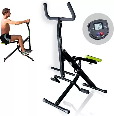 GYMFORM Ab Booster Plus Abs Workout Machine Foldable Fitness Exercise Bike • £59.99
