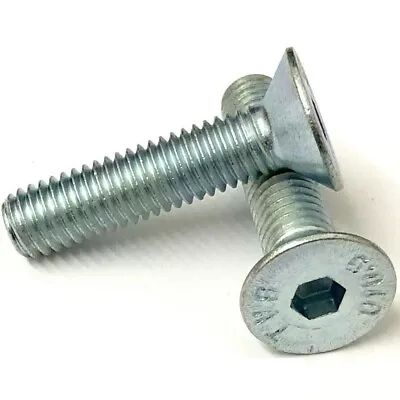 £0.99 • Buy M3 M4 M5 M6 Countersunk Bolts Allen Key Bolt Socket Screws A2 Stainless Din 7991