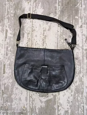 MaxMara Black Leather Purse Made In Italy • $15