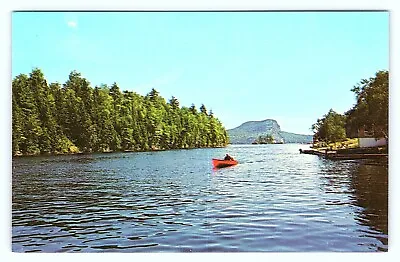 Vintage 1960s Moose River Going To Moosehead Lake Mt Kineo Maine ME Postcard B24 • $5.25