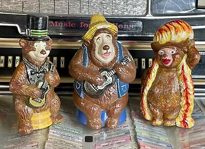 Vintage 1975 Walt Disney Productions Country Bear Jamboree Ceramic Figurine Lot • $120