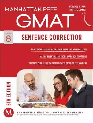 GMAT Sentence Correction By Manhattan Prep • $4.99