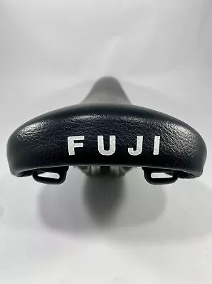 Vintage Fuji Viscount Seat Race Saddle Road Fujita Japan Padded 1980s Black • $59.99