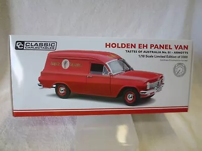 Arnotts Eh Panel Van Holden Opening Parts 1:18 Scale • $239