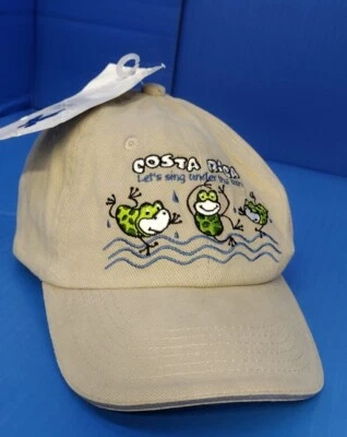 $12.31 • Buy Morpho Costa Rica Hat Pura Vida Embroidery Frogs Cap Vacation Adjusts NOS