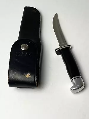 Vintage Buck 118 Personal Knife Pre Date Code 3 Line Stamp 1972-1985 W/ SHEATH • $80.99