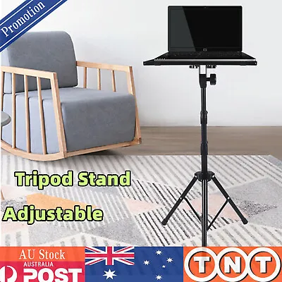$37.08 • Buy  New Projector Tripod Stand Bracket  Adjustable Floor Laptop Stand Holder + Tray