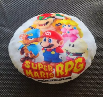 Nintendo Super Mario RPG Pillow Throw Aeon Preorder Bonus Rare Promo  SWITCH NES • $45