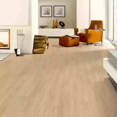 7mm Waterproof Laminate Flooring Cream Oak  SAMPLE  • £0.99