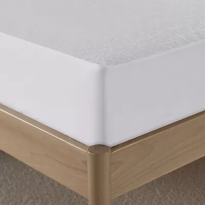 Cotton Mattress Protector By Nymbus- Waterproof Terry Deep Fitted Mattress Cover • $25.99