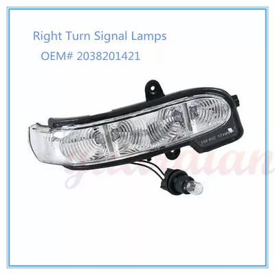 Right Door Turn Signal Light 2038201421 For Benz W211 E320 E500 E350 5.0 5.5L • $36.89