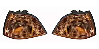 BMW 3-Series 2DR COUPE E36 Corner Lights Turn Signal Pair AMBER 2D 93-98 • $33.50