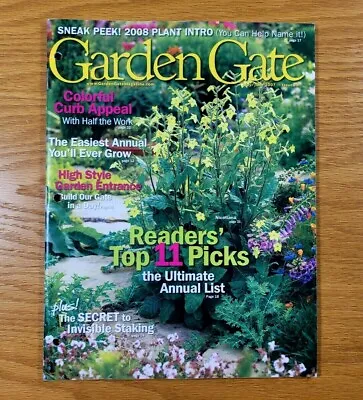 GARDEN GATE Magazine Vintage Issue From May / June 2007 • $7.79