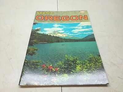 Scenic Oregon With Scenes Of Mt St Helens Eruption Book Vintage Travel Souvenir  • $14.99