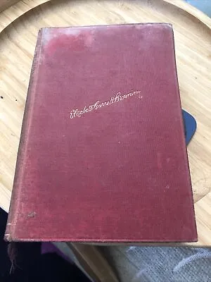 The Poetical Works Of Elizabeth Barrett Browning Series 2 Vintage Hardback Book • £4.99