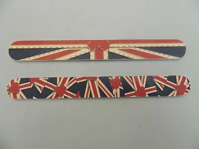 British Flag Union Jack Nail File / Emery Boards Pack Of 2 - Bulk Buy Available  • £12.99