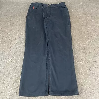 POLO RALPH LAUREN Trousers Mens 34 Blue Chinos Regular Straight W34 L30 (19575) • £9.99