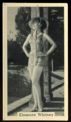 Tobacco Card Murray Sons BATHING BELLES 1939 Eleanore Whitney #22 • £2