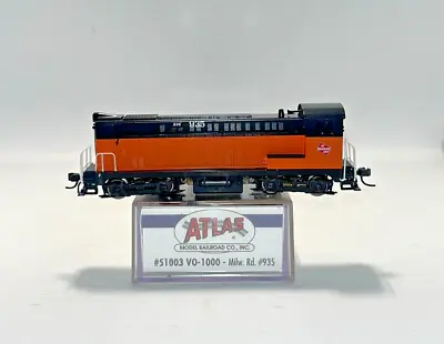 N Scale Atlas #51003 VO-1000 Milwaukee RD #935 Locomotive Original Box LED Lit • $159.99