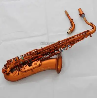 New C Melody Saxophone Matt Coffee Finish High F# Abalone Keys With Case • $799