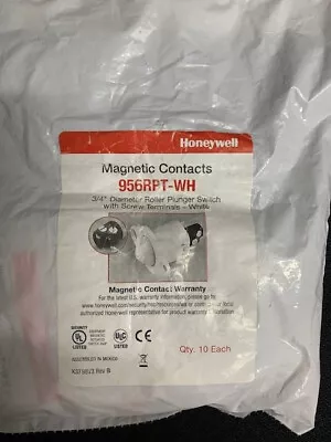 Honeywell 956RPT-WH Magnetic Contacts (10 Pack) • $19.99