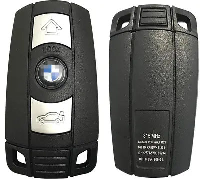 Replacement Keyless Entry Key Fob Case Cover Fit For BMW 1 3 5 Series E90 E92 E9 • $15.20