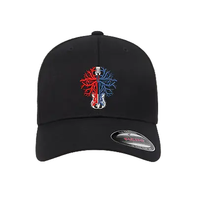 Grateful Dead Jerry Garcia Gov't Mule Logo Embroidered Flexfit Fitted Ball Cap • $23.99