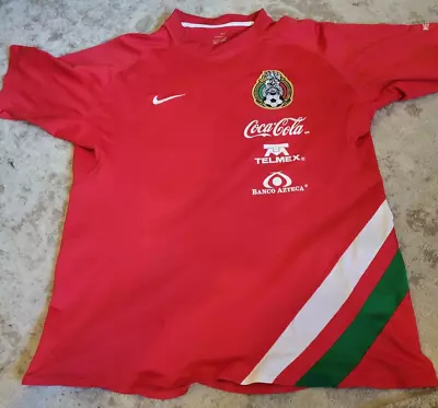 Nike Mexico Soccer Training Seleccion Mexicana Futbol  Sponsors Player Issue • $79.95