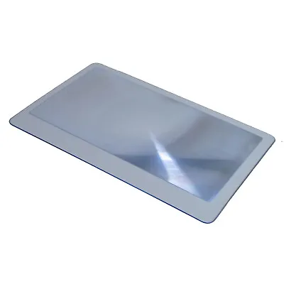 £1.50 • Buy Magnifying Fresnel Lens- Credit Card Size Magnifier Sheet Glasses Reading Aid 