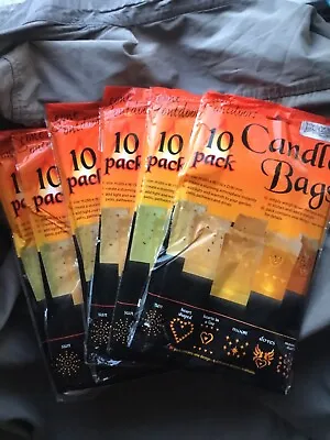 6 X 10 Packs Candle Bags Party Garden Tea Luminary Lights Christmas New Year • £11.99