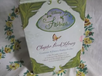 Disney Fairies Chapter Book Library (boxed Set 4 HC Books)  • $15