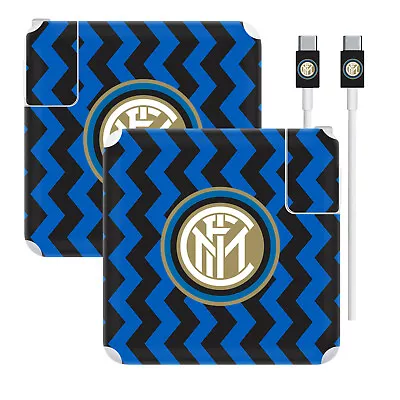 Inter Milan 2020/21 Crest Kit Matte Vinyl Skin Decal For Apple 87w Usb-c Charger • £12.95