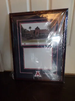 University Of Arizona Graduation Diploma/Degree/Cert W/Lithograph Frame • £183.19