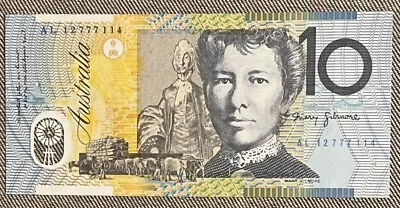 2012 Australia $10 Dollars Banknote Unc Stevens/parkinson With Prefix Al12777114 • $19.50