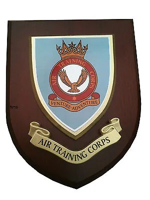 ATC Air Training Corps Military Shield Wall Plaque • £21.99
