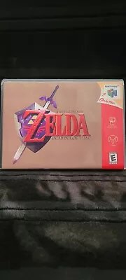 Zelda Ocarina Of Time W/ Case - Nintendo 64 Tested & Authentic  • $44.99