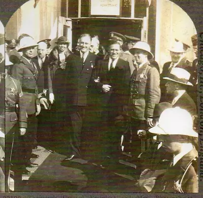 President And Mrs. Roosevelt At Century Of Progress Chicago.   Stereoview Copy • $4.99