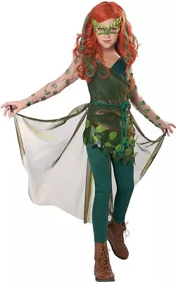 Pretty Poison Ivy Child  Fancy Dress Halloween Costume • $76.99