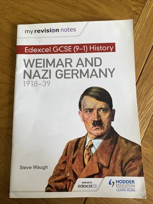 £0.99 • Buy My Revision Notes: Edexcel GCSE (9-1) History: Weimar And Nazi Germany, 1918-39