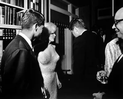 1962 John Kennedy And Marilyn Monroe 8x10 PHOTO PRINT • $7.98