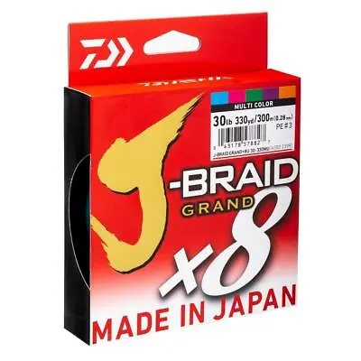 Daiwa J-Braid Grand X8 300m • $69.99
