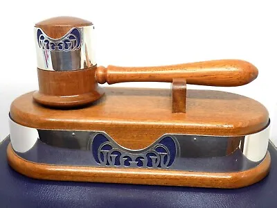 £400 • Buy Padgham & Putland English Sterling Silver & Wood Auctioneer Gavel On Stand Boxed