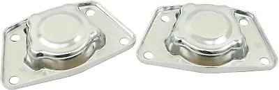 $22.85 • Buy 1949-1968 Vw Bug Swing Axle Torsion Caps Cover Set Of 2 Left & Right Chrome Pair