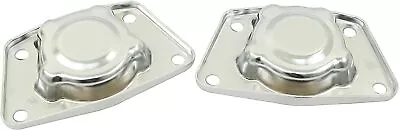 1949-1968 Vw Bug Swing Axle Torsion Caps Cover Set Of 2 Left & Right Chrome Pair • $21.23