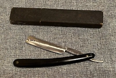 Antique J.A. Henckels Twin Works Straight Razor W/ Box Solingen Germany 102 • $65